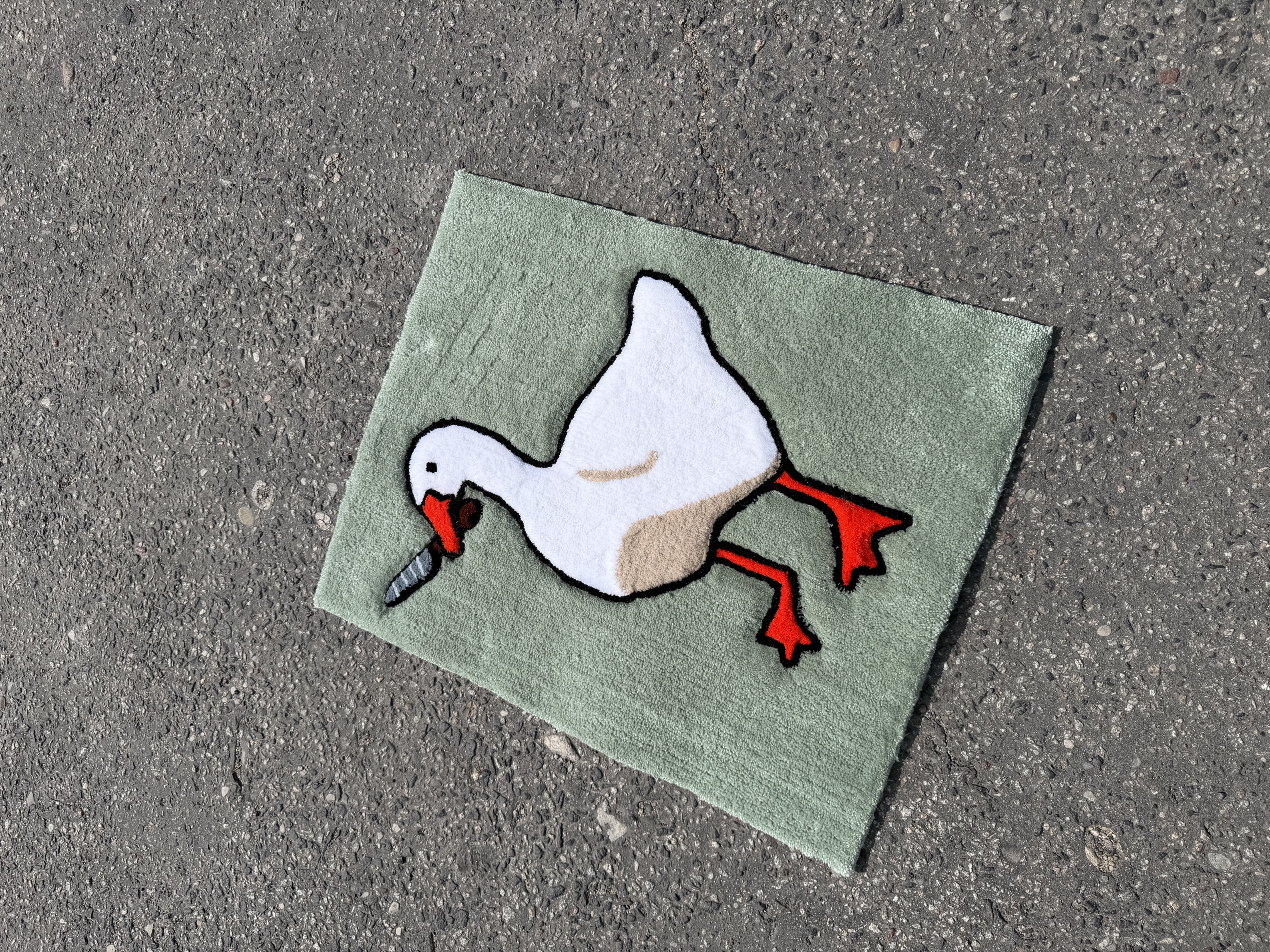Gęś Custom Dywan (gotowy do wysyłki)